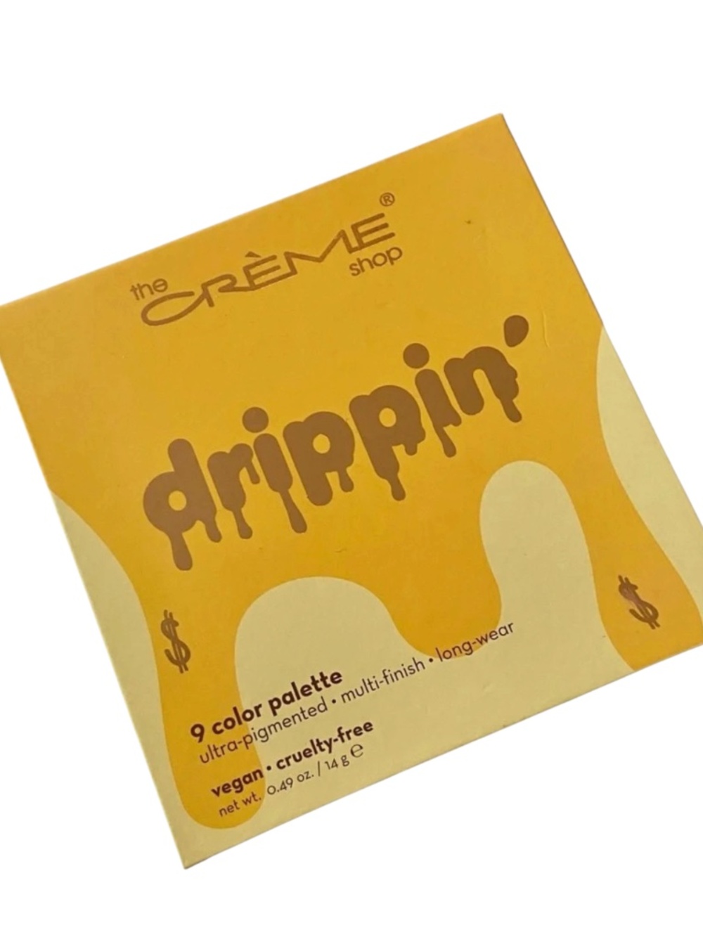 The Crème Shop Drippin Eye Shadow Palette Full-Size New In Box